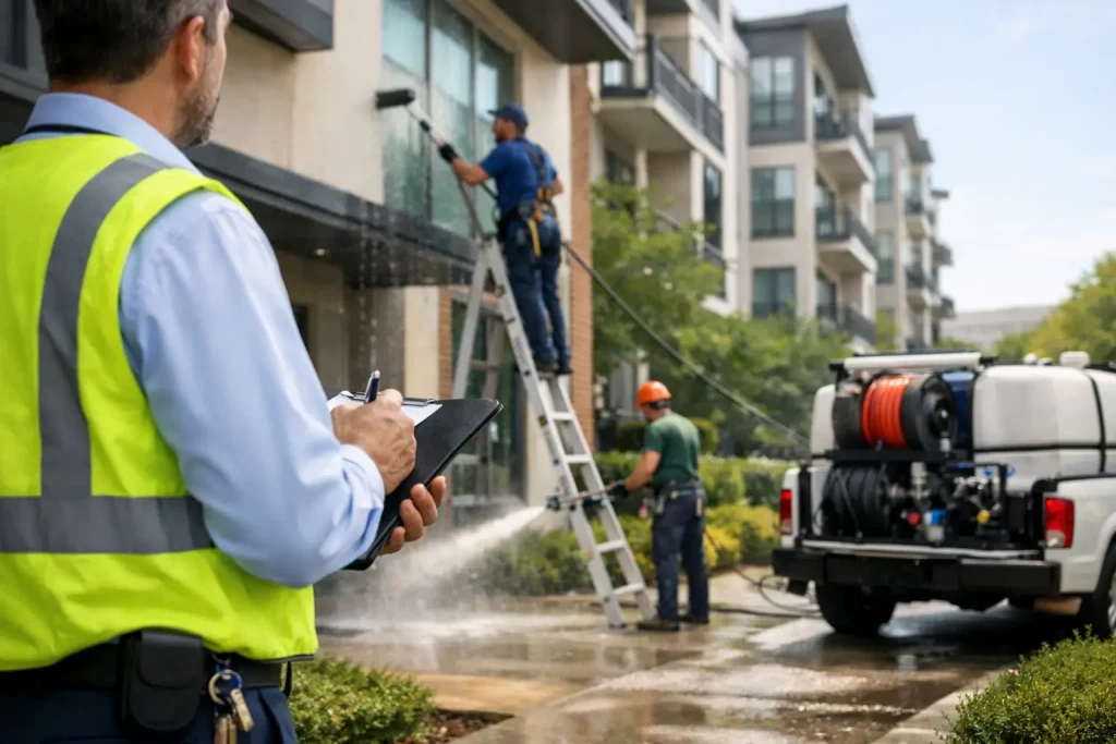 Property Manager Exterior Cleaning Guide