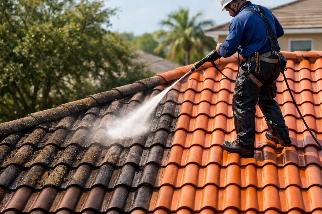 Tile Roof Wash for a Cleaner, Safer Home