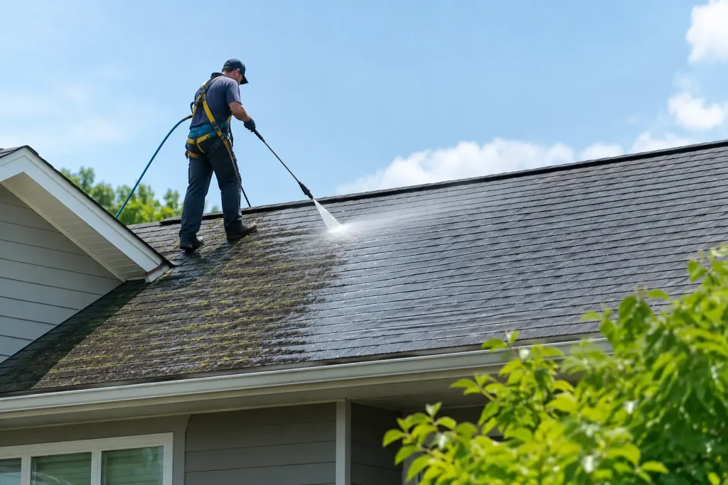 Roof Wash Care That Protects Your Property