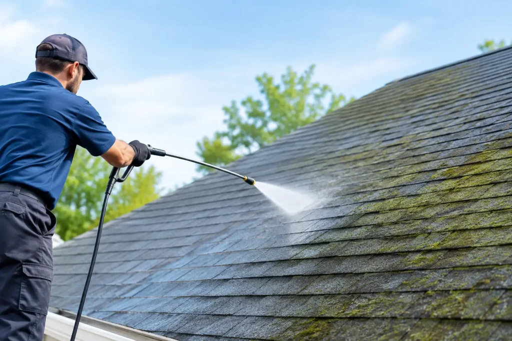 Can Soft Washing Kill Algae Without Damaging Roofs?