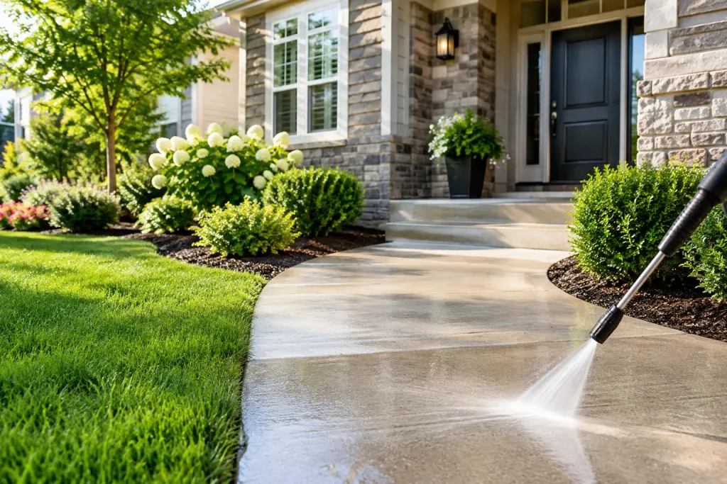 Curb Appeal Starts With Clean, Cared-For Surfaces