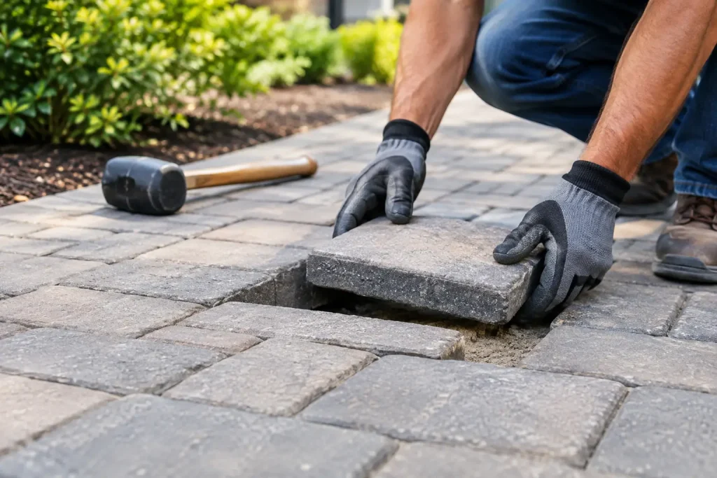 Paver Lifting Repair Guide for Safer Walkways