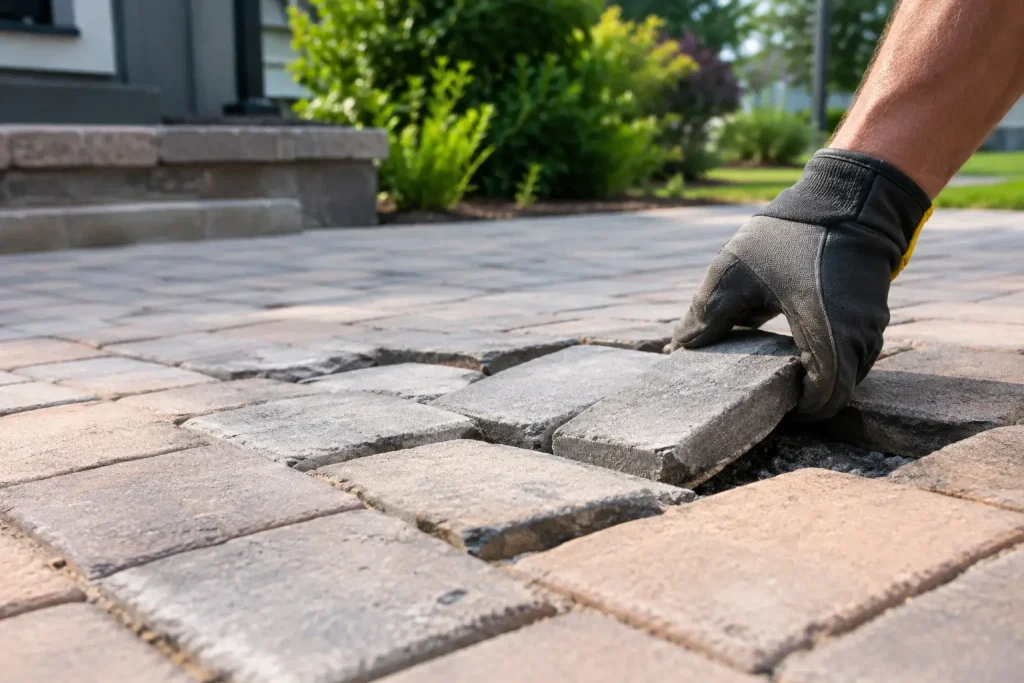 Why Pavers Sink and How to Stop the Damage